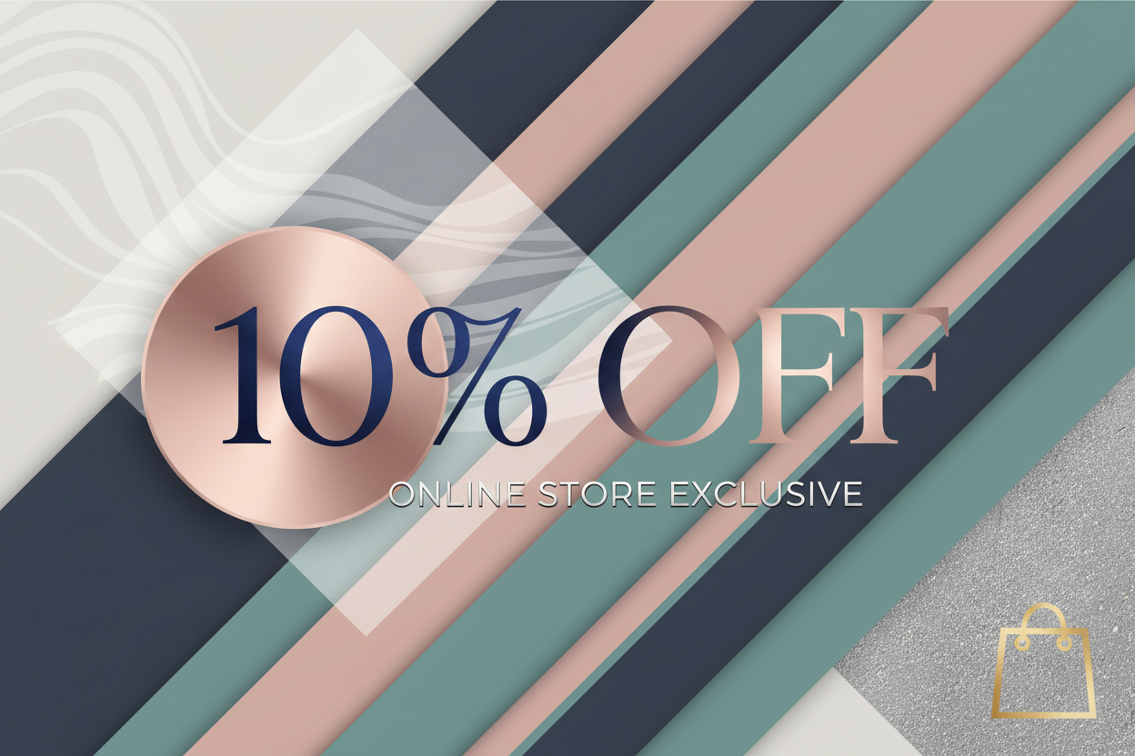 10% Off Promotional Banner - Alternative Design